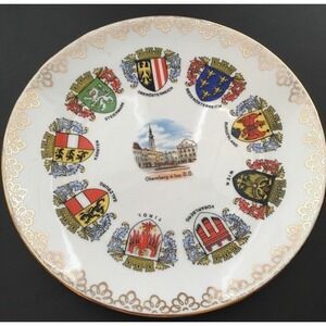 Bavaria Germany Plate Vtg OBERNBERD OTTENSHEIM‎ Schmann Arzberg Austria EIGL